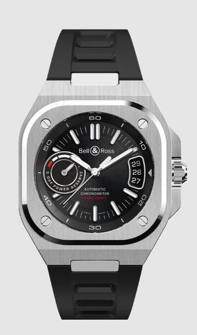 Bell & Ross BR-X5 BLACK STEEL BRX5R-BL-ST/SRB Replica Watch